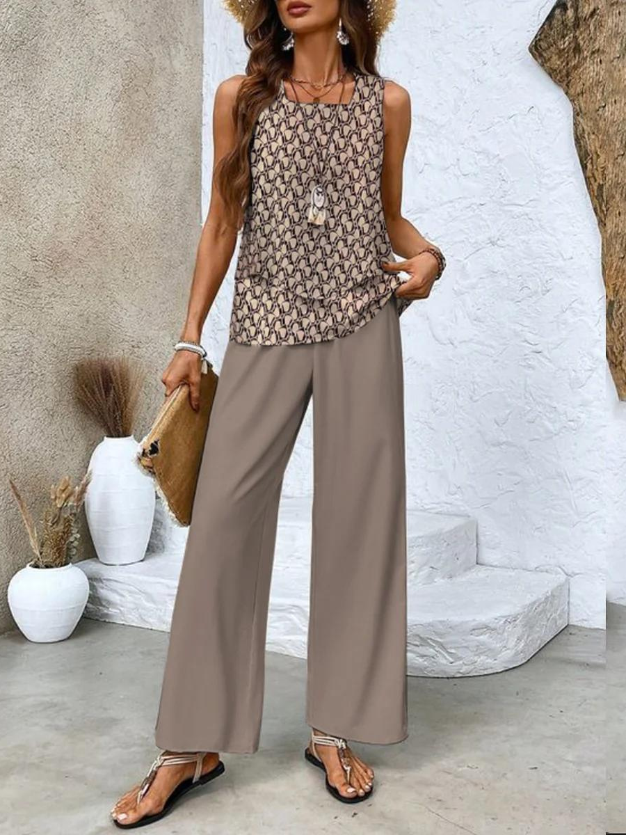 Averie - Women's Elegant Two-Piece Summer Set