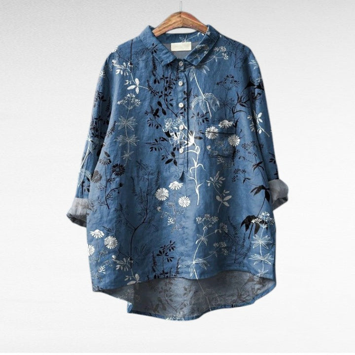 Luna | Classic Floral Blouses