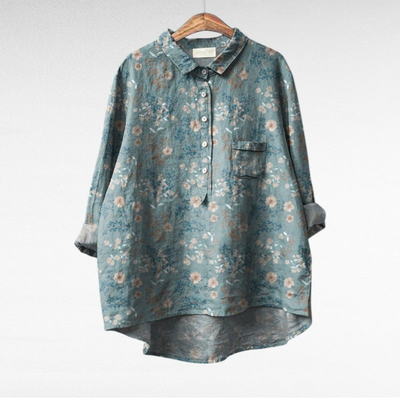 Luna | Classic Floral Blouses