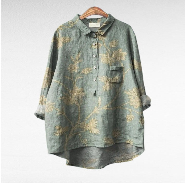 Luna | Classic Floral Blouses