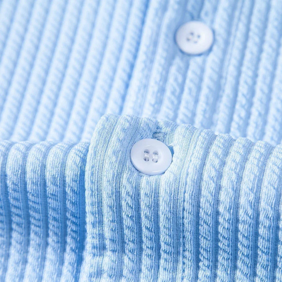 Cyrus™ | Refined Stand-Collar Shirt
