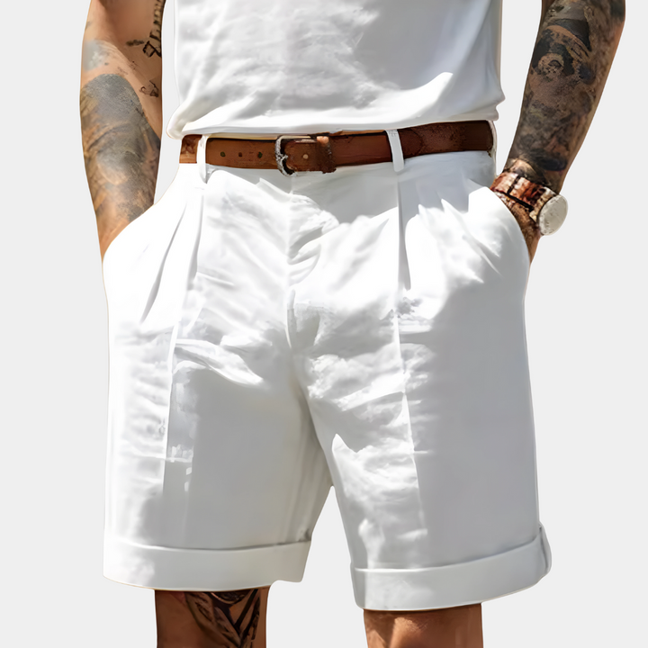 Nathan | Comfortable Cotton Shorts
