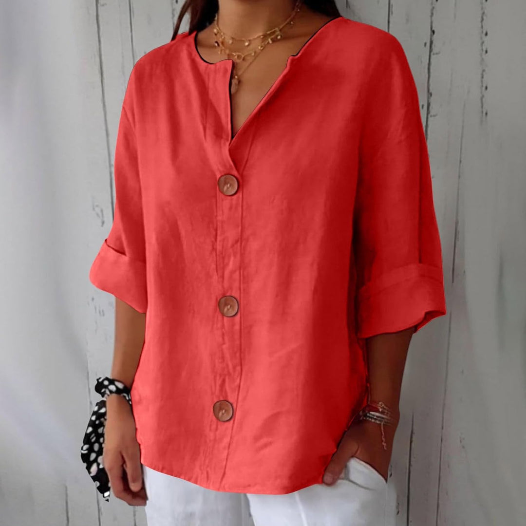 Mae | Loose-fitting Summer Blouse