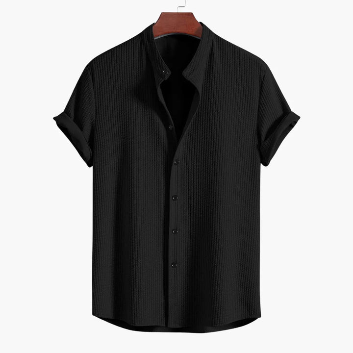 Cyrus™ | Refined Stand-Collar Shirt