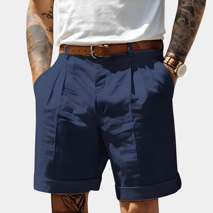Nathan | Comfortable Cotton Shorts