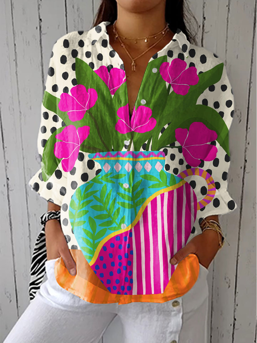 Bethany | Blooming Vase Blouse