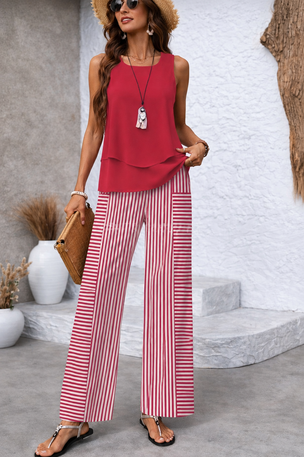 Marevine | Striped Riviera Set