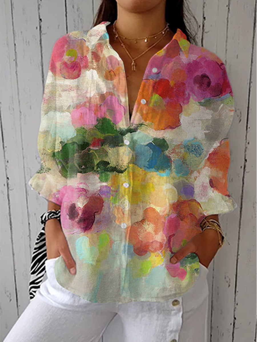 Ariana | Watercolour Dreams Blouse