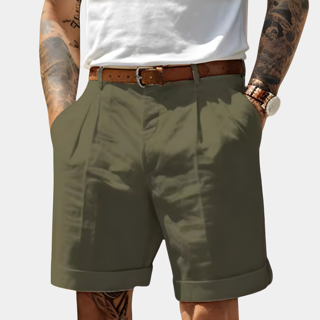 Nathan | Comfortable Cotton Shorts