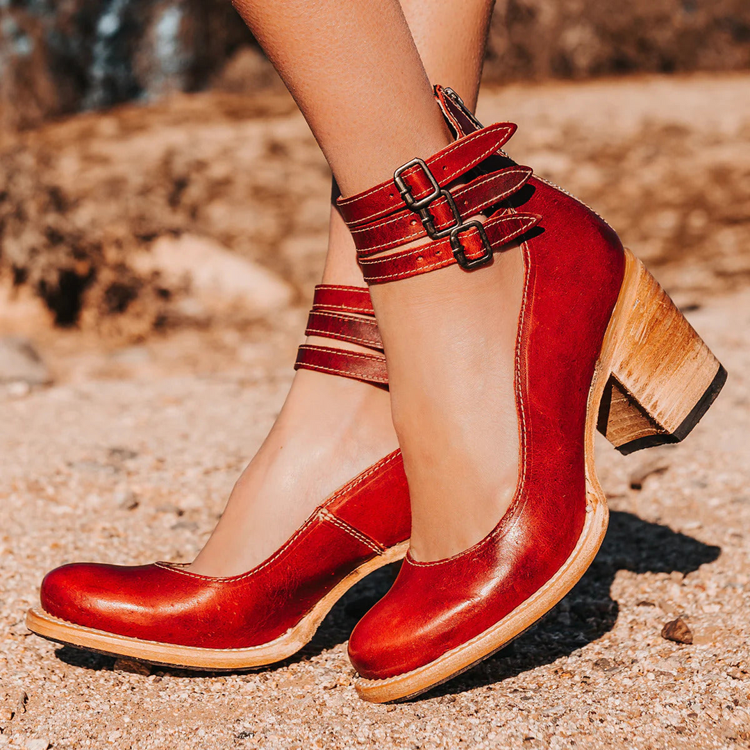 KRISTEN | Women's Comfort Heels — Elegant & All-Day Support