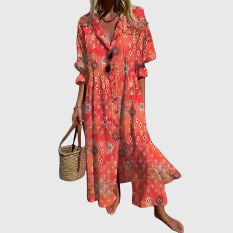 Zariah | Women's Bohemian Maxi Dress — Flowy & Elegant