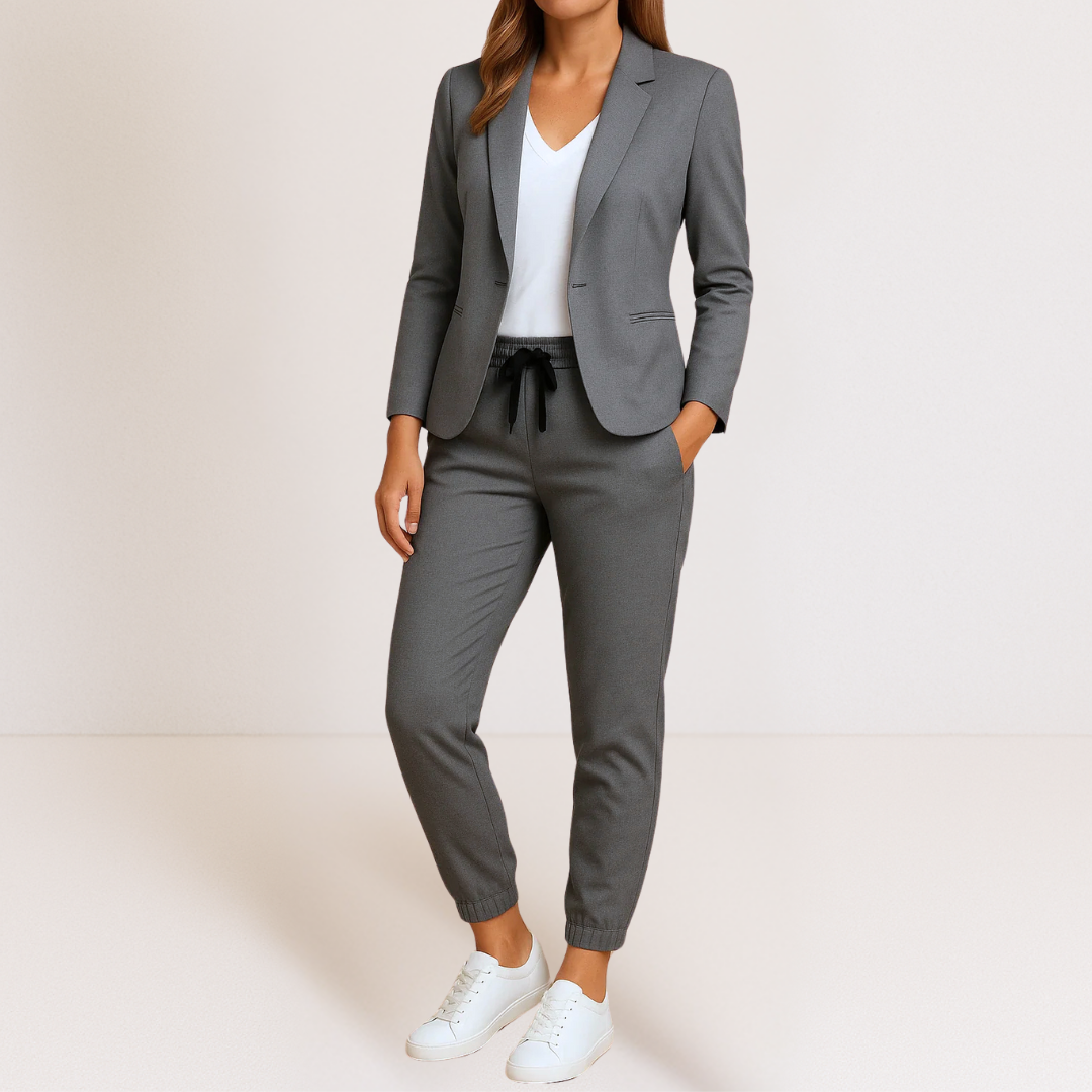Nancy - Women's Relaxed Suit Set — Chic Everyday Style