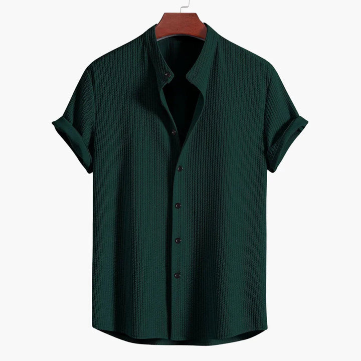 Cyrus™ | Refined Stand-Collar Shirt