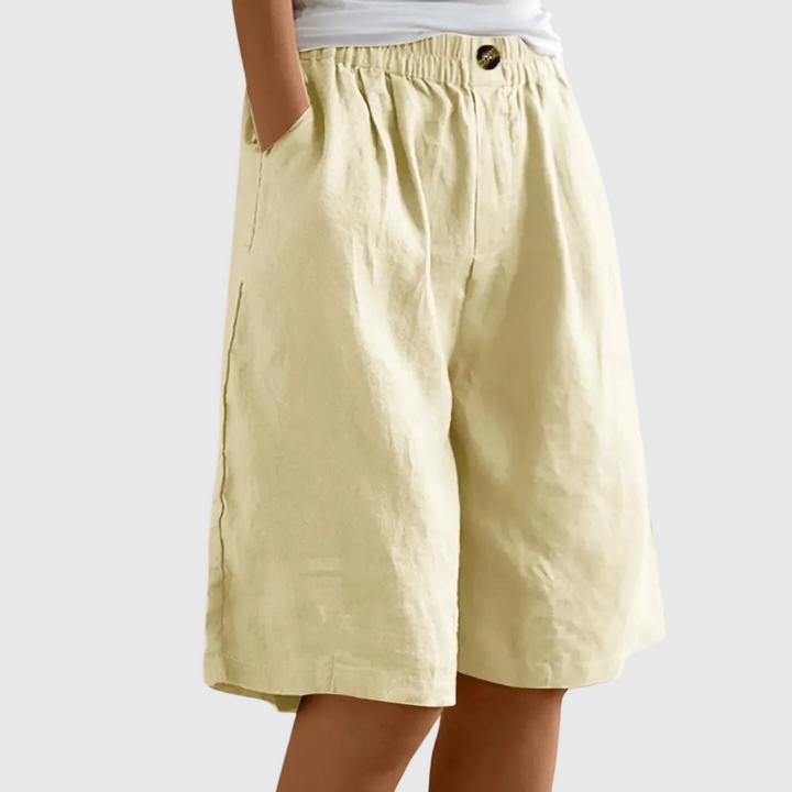 Miley | Women's Relaxed Knee-Length Shorts for Summer