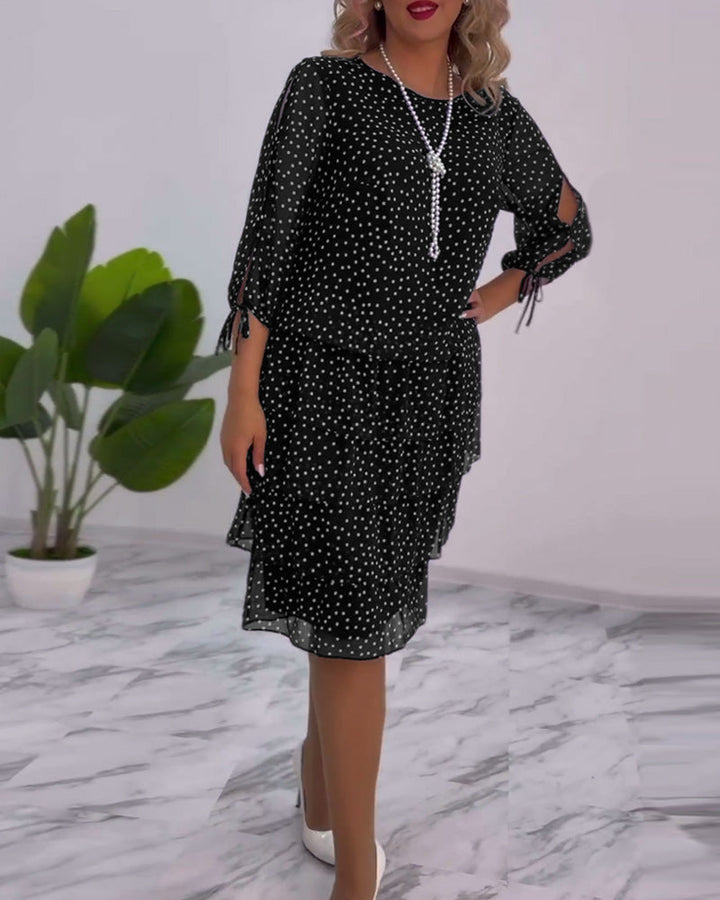Sienna | Women's Elegant Knee-Length Winter Dress