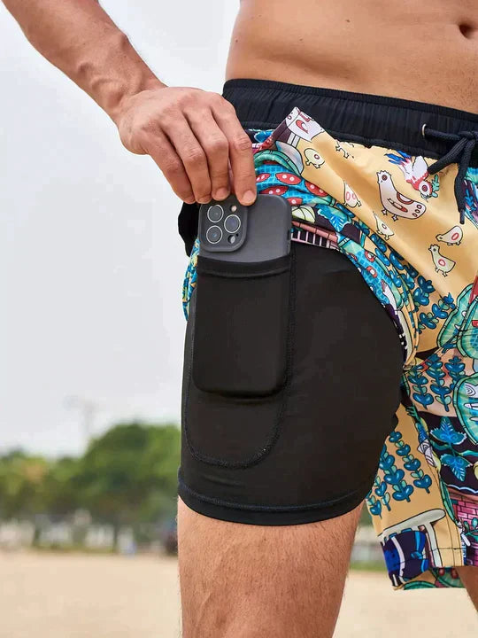 Jeremiah | Quick-Dry Swim Shorts