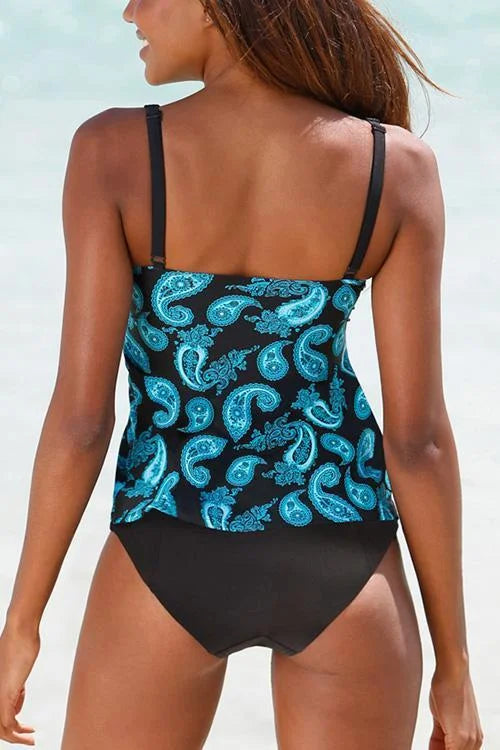 Cascade™ | Paisley Tummy Coverage Swimset