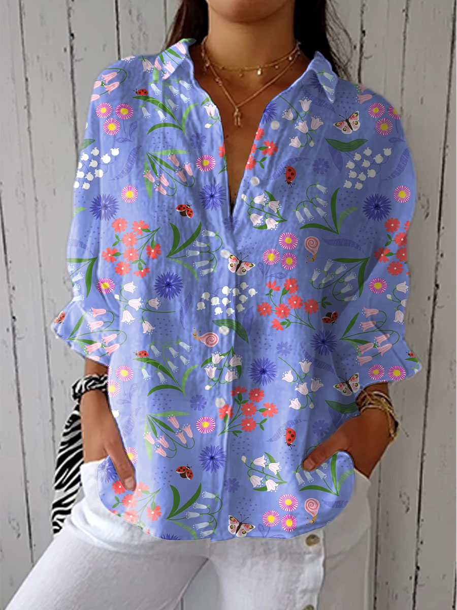 Amy | Bloom Meadow Blouse