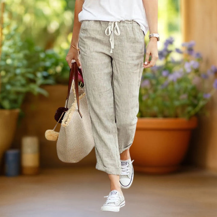Ava | High-Waist Ankle Trousers