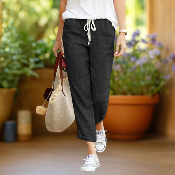Ava | High-Waist Ankle Trousers