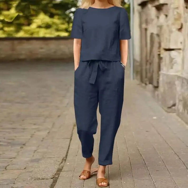 Nora  | Elegant Summer Two-Piece Set