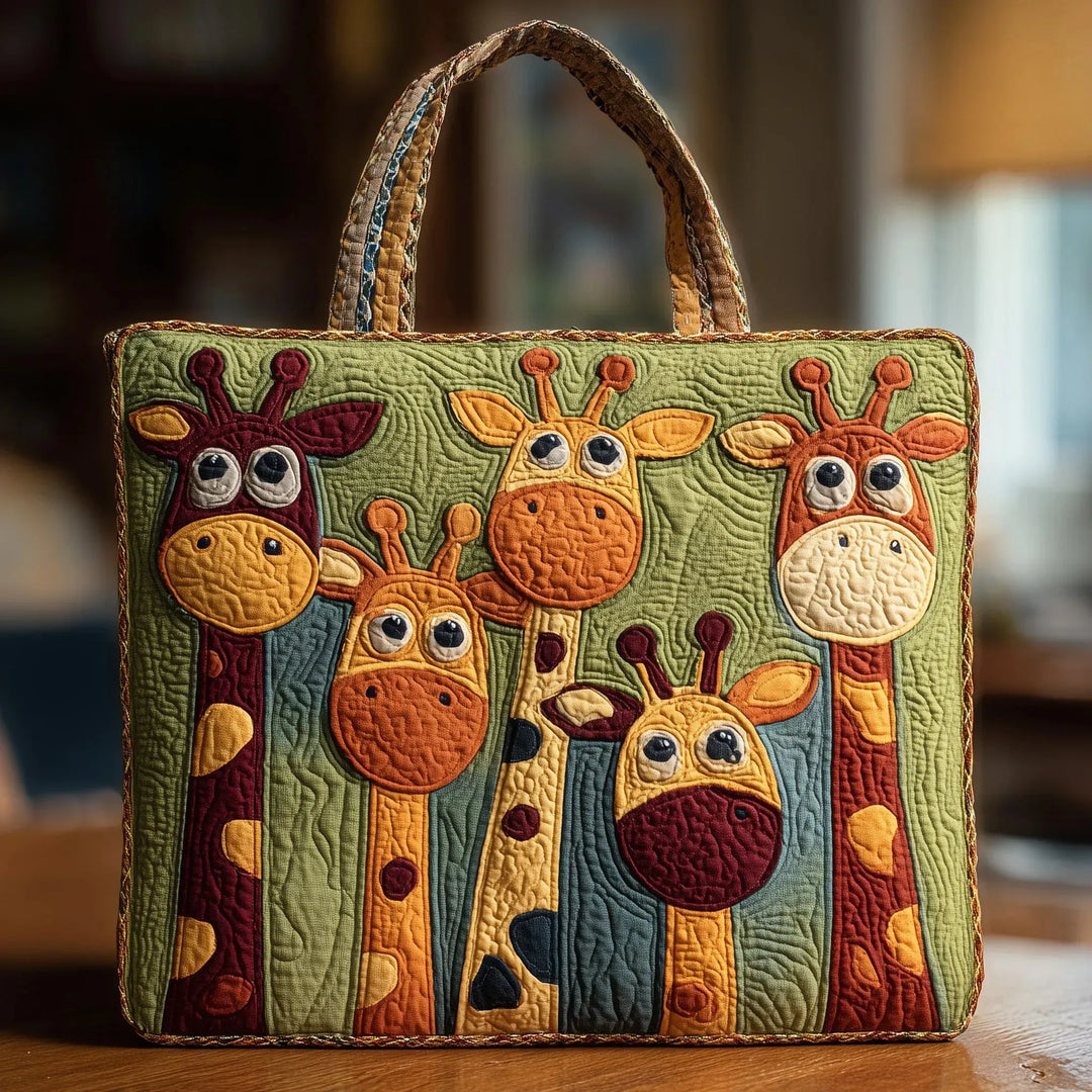 Quilted Giraffe Bag
