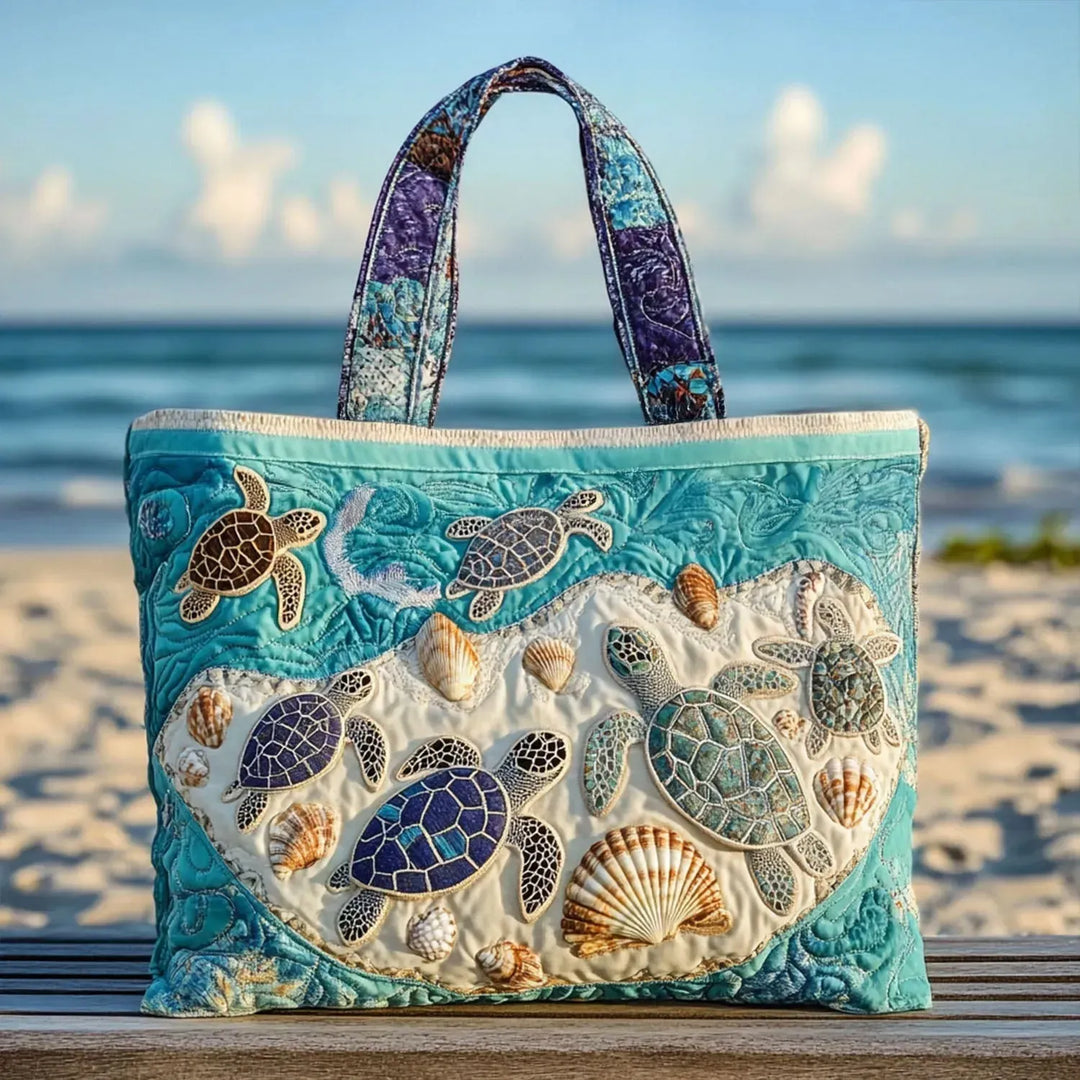 Handcrafted Embracing Turtle Bag
