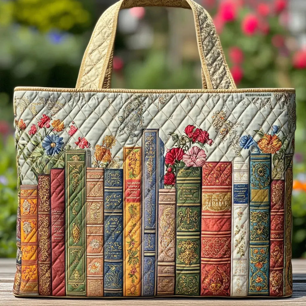 Quilted Enchanting Library Bag