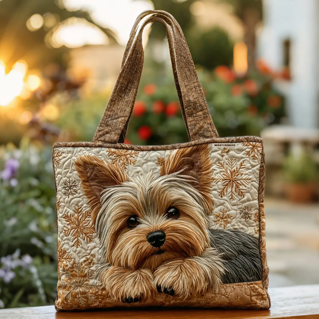 Handcrafted Brilliant Yorkie Bag