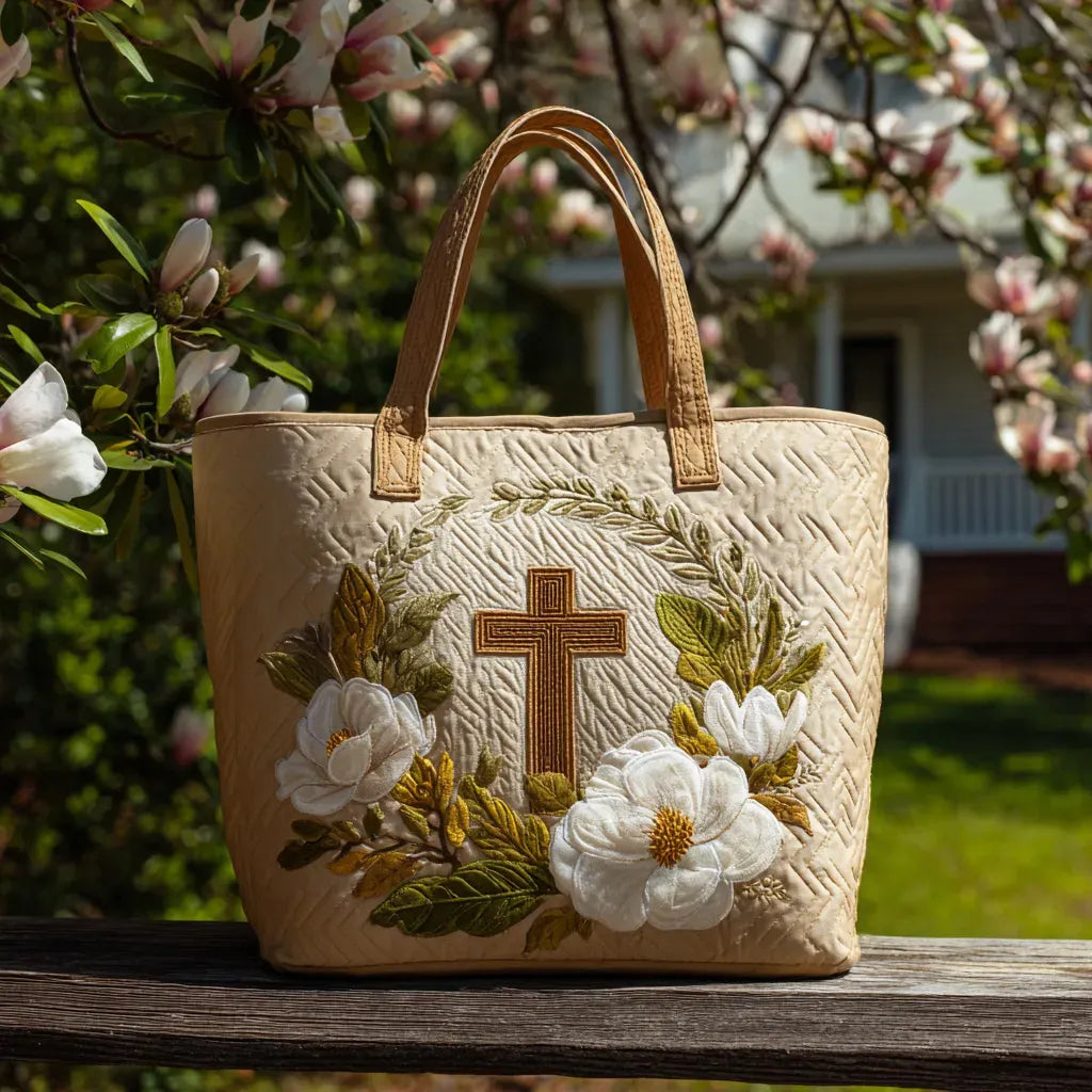 Handcrafted Holy Cross Bag