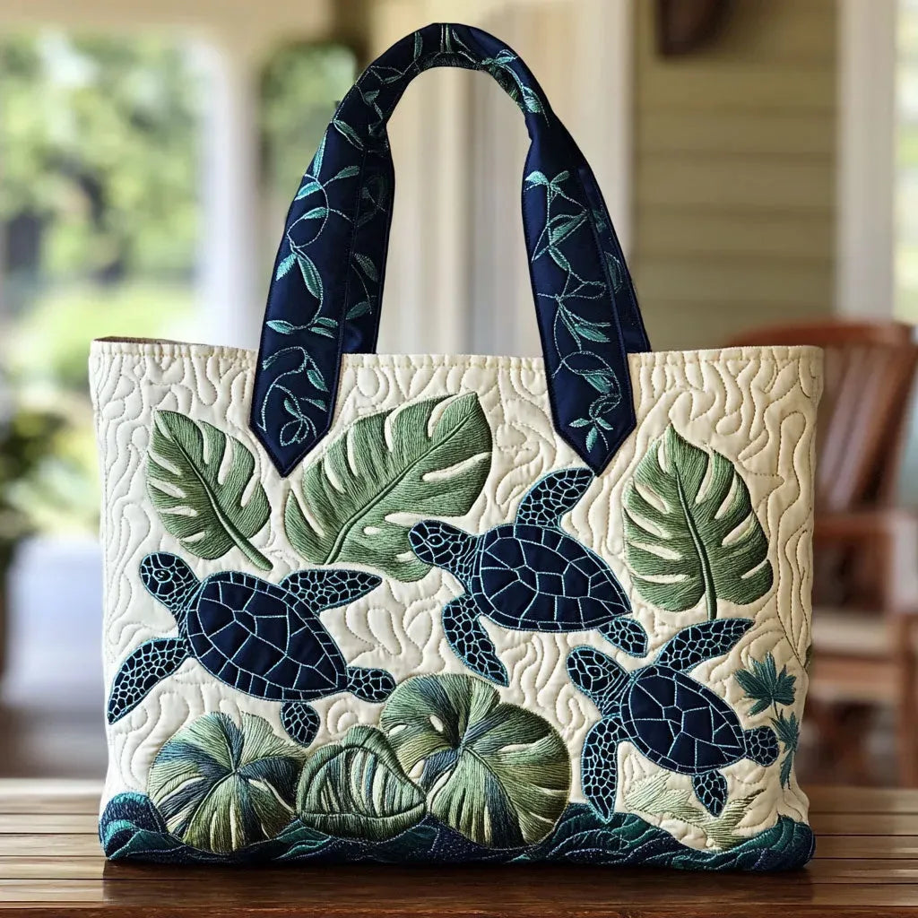 Handcrafted Grace of the Sea Turtle Bag