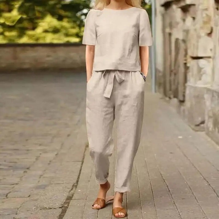 Nora  | Elegant Summer Two-Piece Set