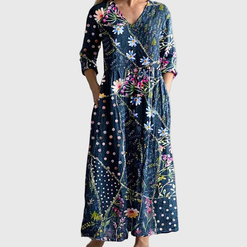 Willow | Women's Flowing Maxi Dress — Elegant All-Day Style