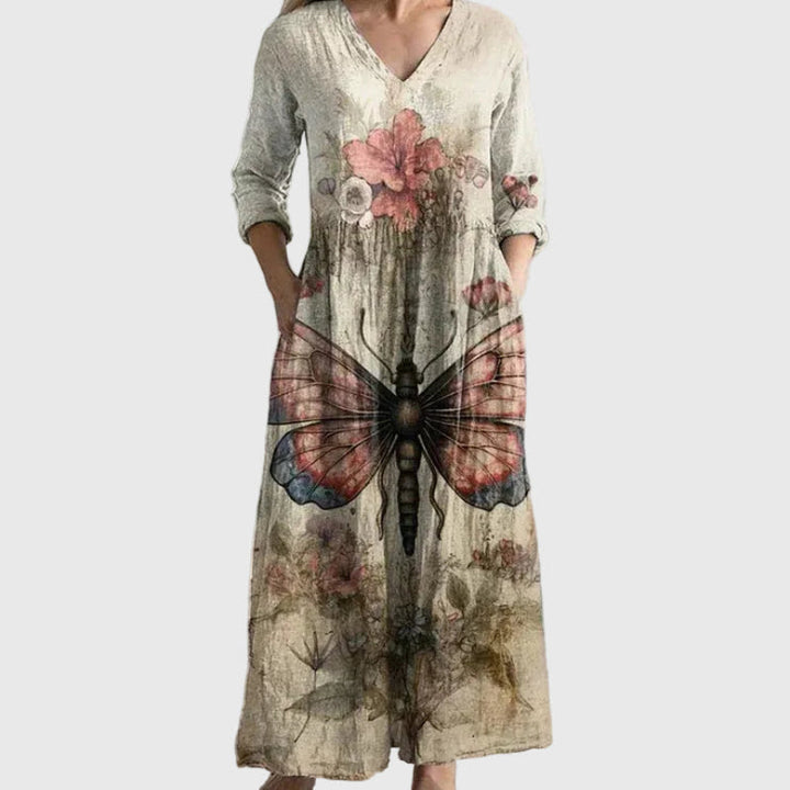 Willow | Women's Flowing Maxi Dress — Elegant All-Day Style