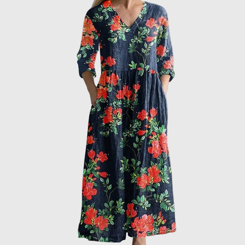 Willow | Women's Flowing Maxi Dress — Elegant All-Day Style