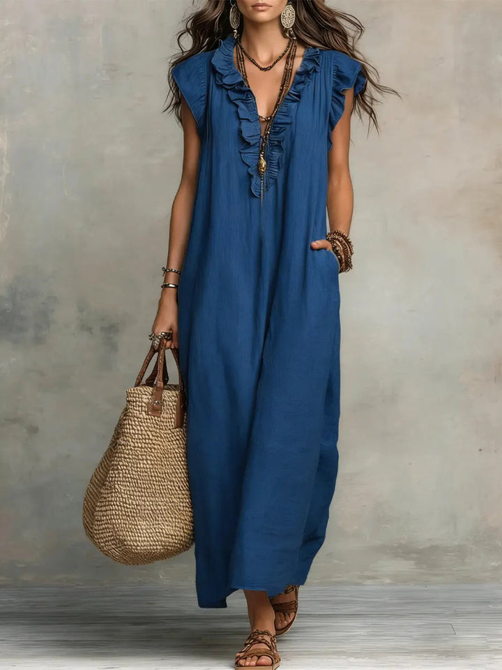 Camelia - Women's Bohemian Maxi Dress — Flowy & Feminine