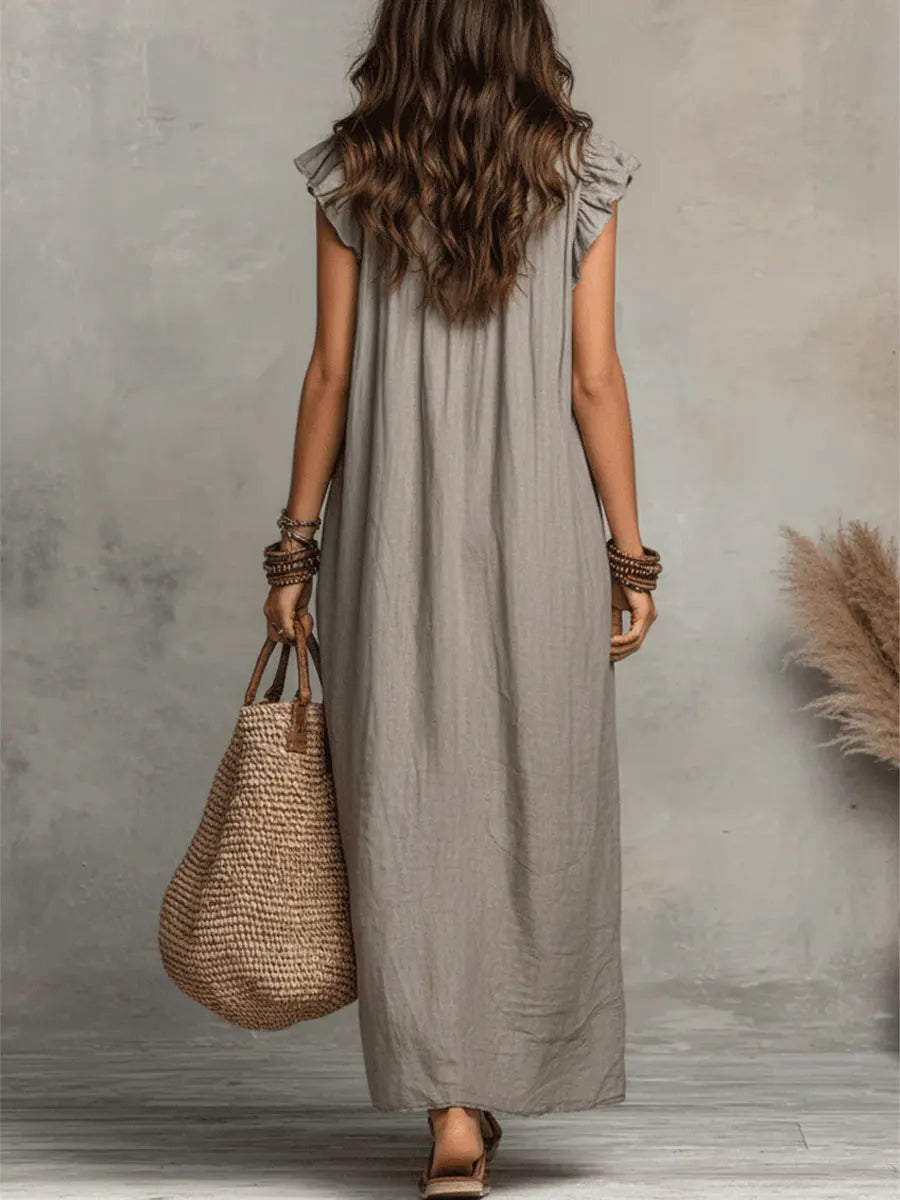 Camelia - Women's Bohemian Maxi Dress — Flowy & Feminine