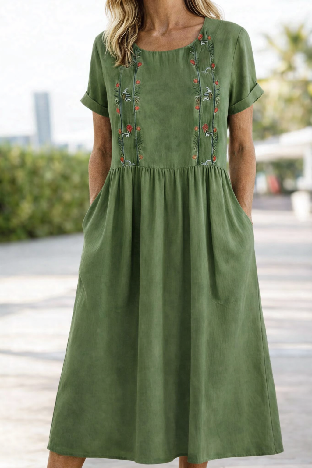Camille™ | Women's Summer Midi Dress