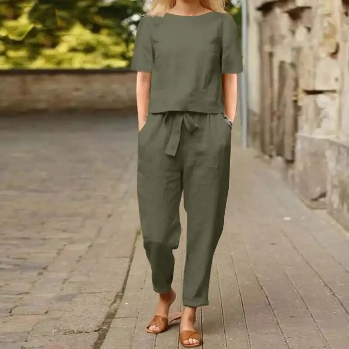 Nora  | Elegant Summer Two-Piece Set