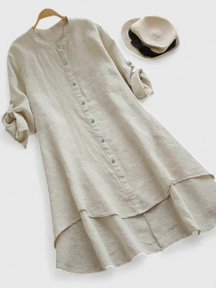 Marizalyn | Women's Elegant High-Low Hem Casual Dress