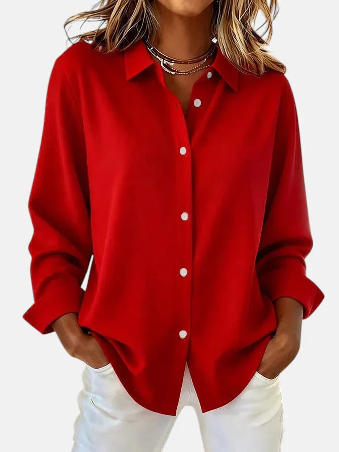 Bellara - Women's Elegant Relaxed-Fit Blouse for Any Occasion