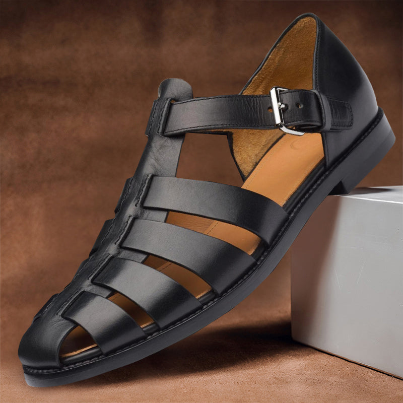 Fiona™ | Leather Fisherman Sandals