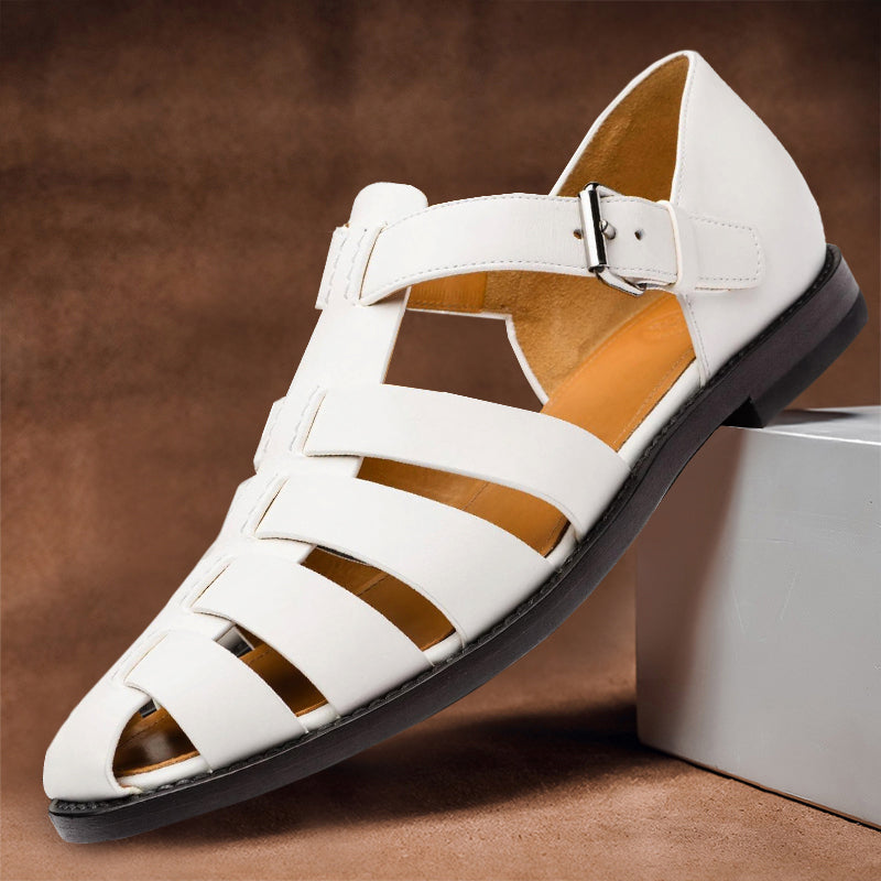 Fiona™ | Leather Fisherman Sandals