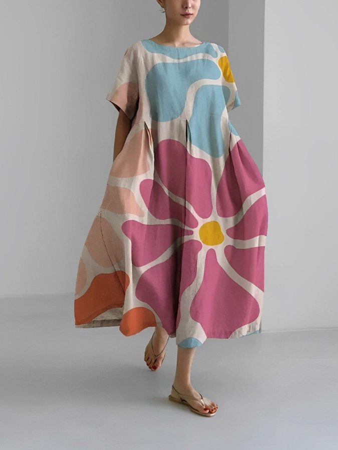 Valentina - Elegant Floral Dress