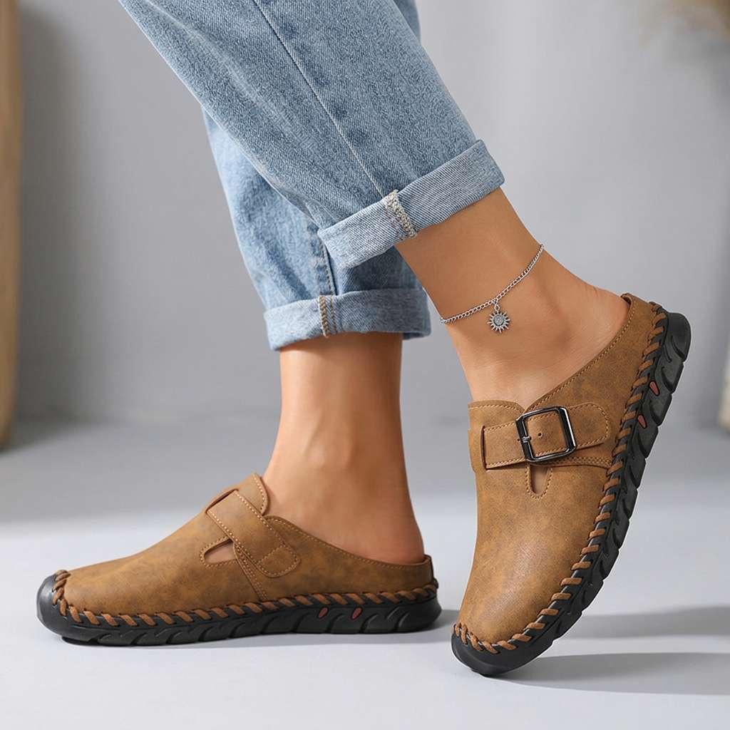 Marie | Buckle Clogs