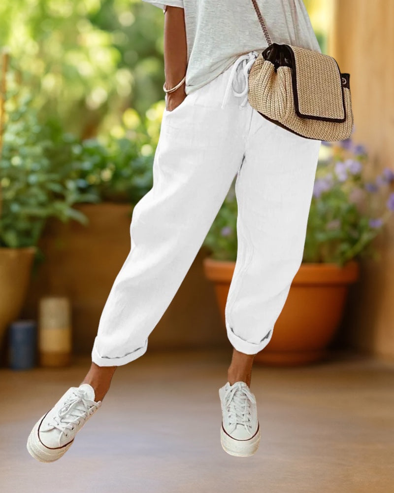 Mila | Stylish Linen Pants