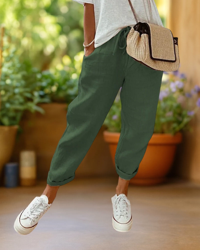 Mila | Stylish Linen Pants