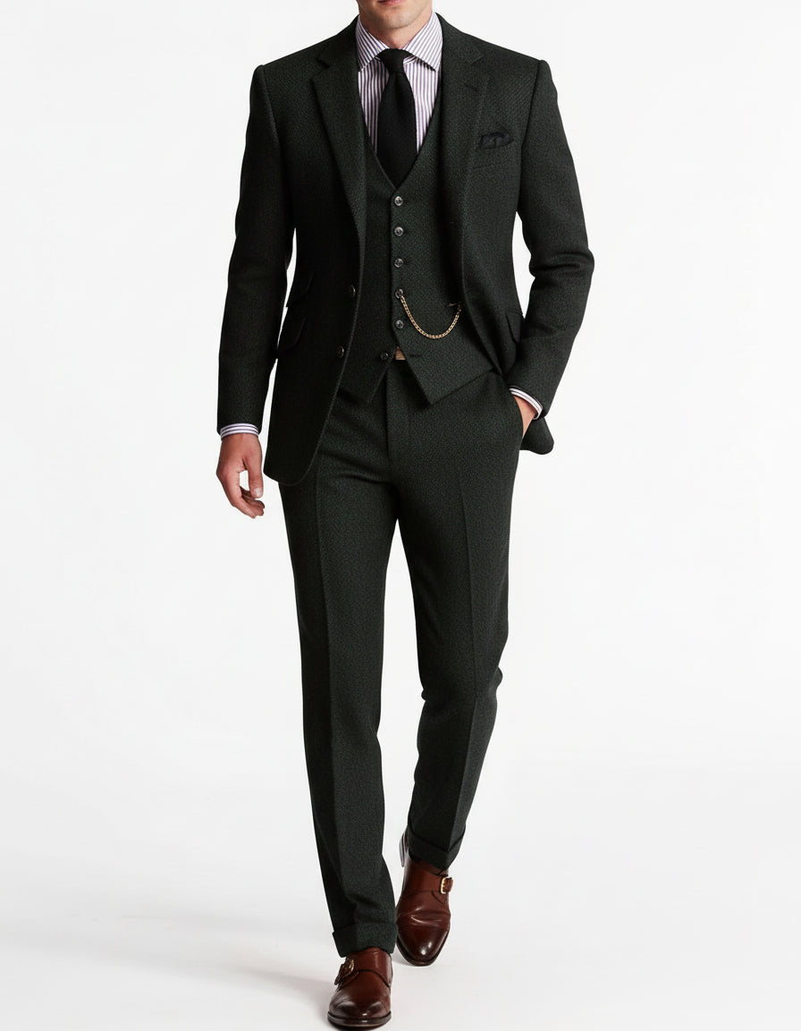 Percival | Tweed Three Piece Suit