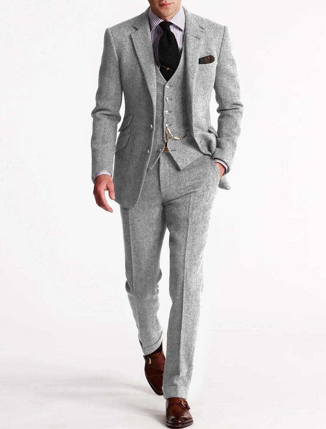 Percival | Tweed Three Piece Suit