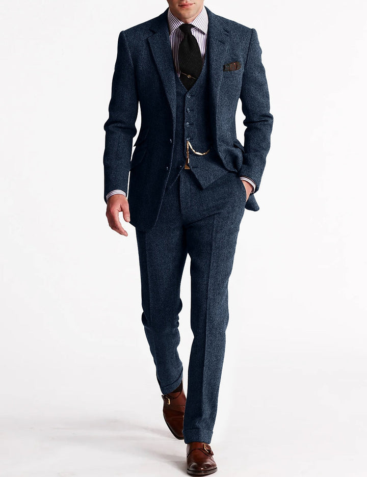 Percival | Tweed Three Piece Suit